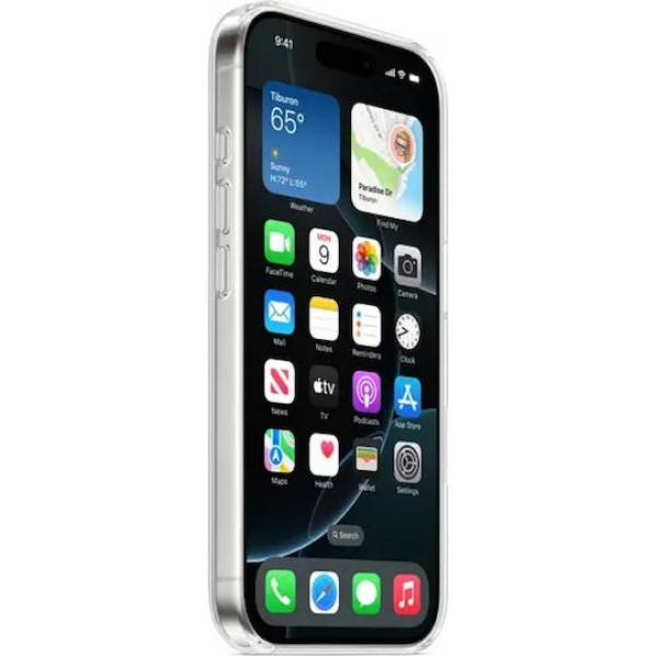 Apple Silicone Case with Magsafe Transparent (iPhone 16 Pro Max)