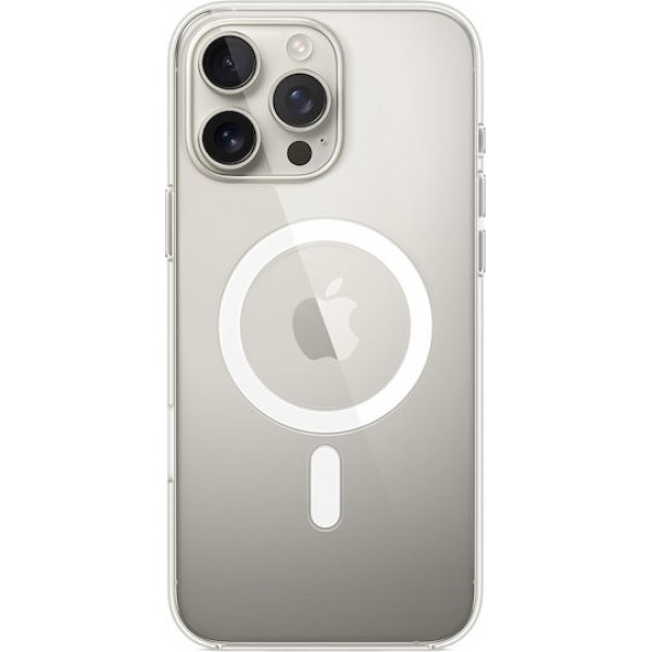 Apple Silicone Case with Magsafe Transparent (iPhone 16 Pro Max)