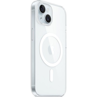 Apple Silicone Case Transparent (iPhone 15)