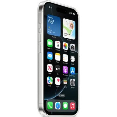 Apple Silicone Case with Magsafe Transparent (iPhone 16 Pro Max)