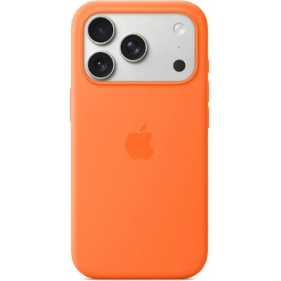 Apple Silicone Case with Magsafe Orange (iPhone 17 Pro)