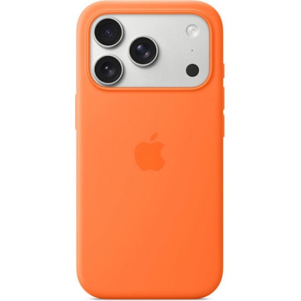 Apple Silicone Case with Magsafe Orange (iPhone 17 Pro)