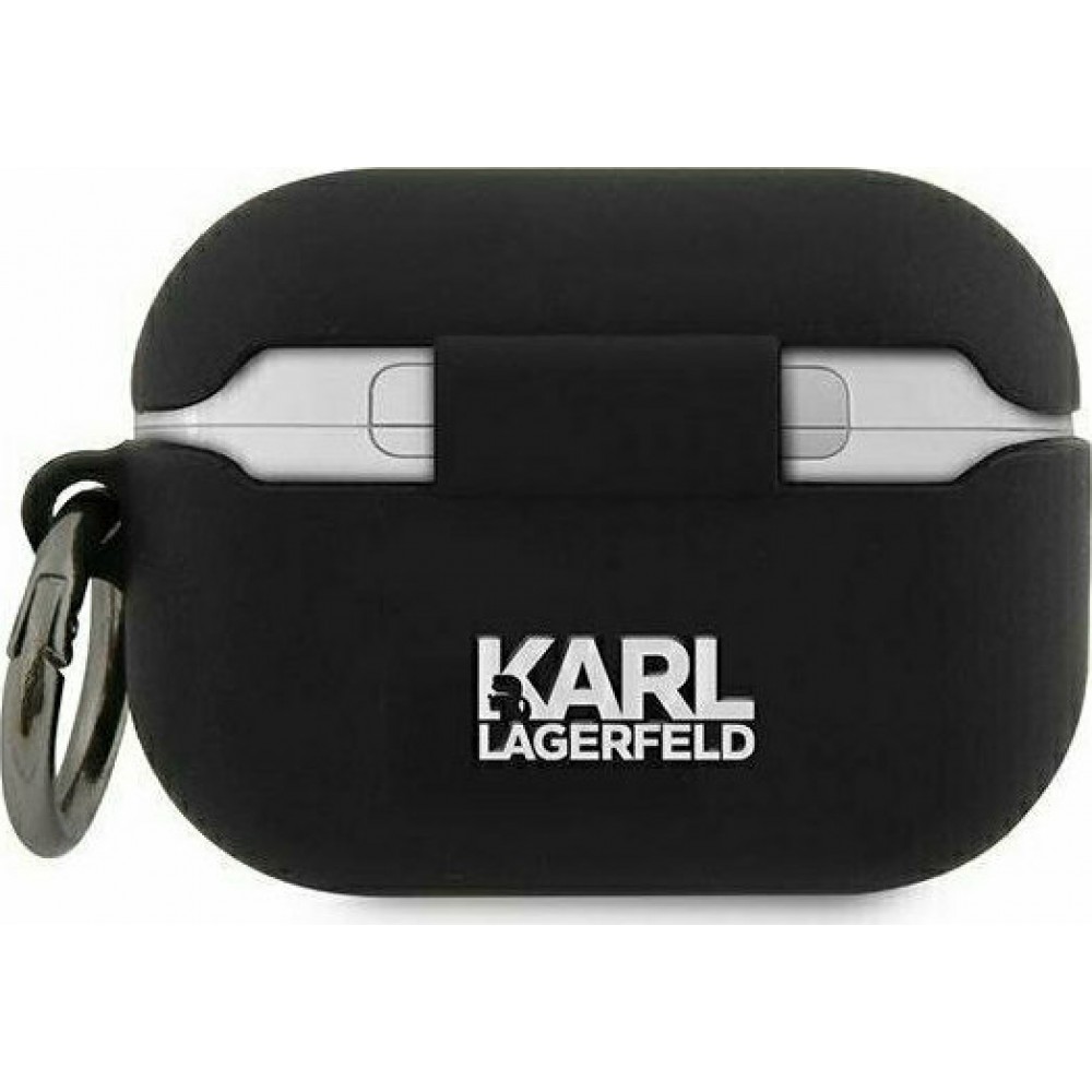 Karl Lagerfeld 21 Rue ST-Guillaume Silicone Case Apple AirPods Pro Black