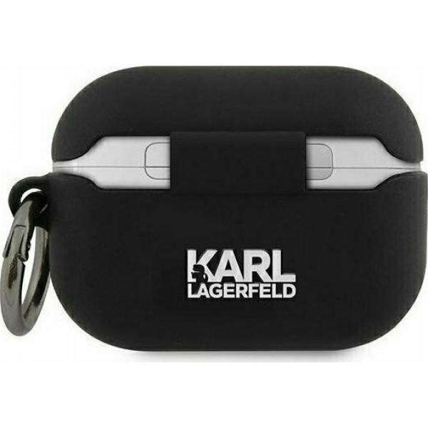 Karl Lagerfeld 21 Rue ST-Guillaume Silicone Case Apple AirPods Pro Black