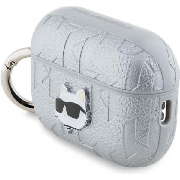 Karl Lagerfeld Choupette Head Case Silver (Apple AirPods Pods Pro 2)