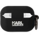 Karl Lagerfeld Choupette Head 3D Silicone Case Black (Apple AirPods Pro 2)