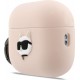 Karl Lagerfeld Choupette Head 3D Silicone Case Pink (Apple AirPods Pro 3)