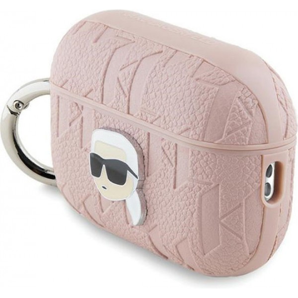 Karl Lagerfeld Karl Head Case Pink (Apple AirPods Pods Pro 2)