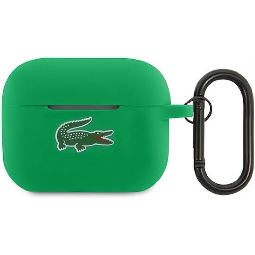 Lacoste Croc Logo Silicone Case Apple AirPods 4 Green