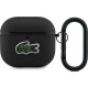 Lacoste Petite Pique Croc Logo Case Black (Apple AirPods 4)