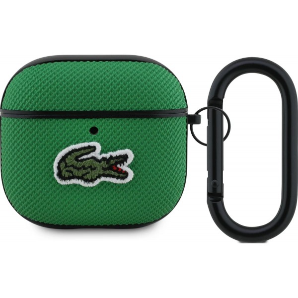 Lacoste Petite Pique Croc Logo Case Green Apple (AirPods 4)