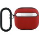 Lacoste Petite Pique Croc Logo Case Red (Apple AirPods 4)