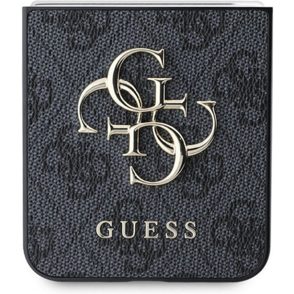 Guess 4G Metal Logo Back Cover Black (Galaxy Z Flip 7)