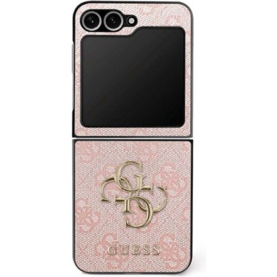 Guess 4G Metal Logo Back Cover Pink (Galaxy Z Flip 7)