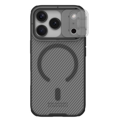 Nillkin Camshield Pro Back Cover Transparent Black (iPhone 17 Pro) 