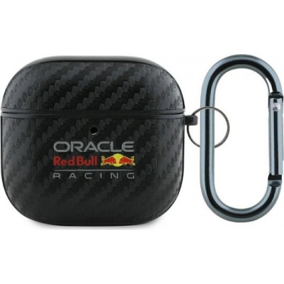 Red Bull Carbon Case Black (Apple AirPods 4)