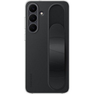 Samsung Standing Grip Back Cover Black (Galaxy S25 FE)