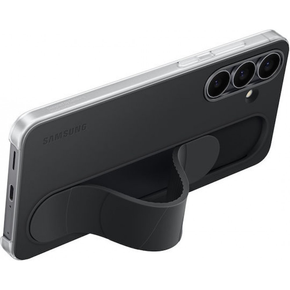Samsung Standing Grip Back Cover Black (Galaxy S25 FE)