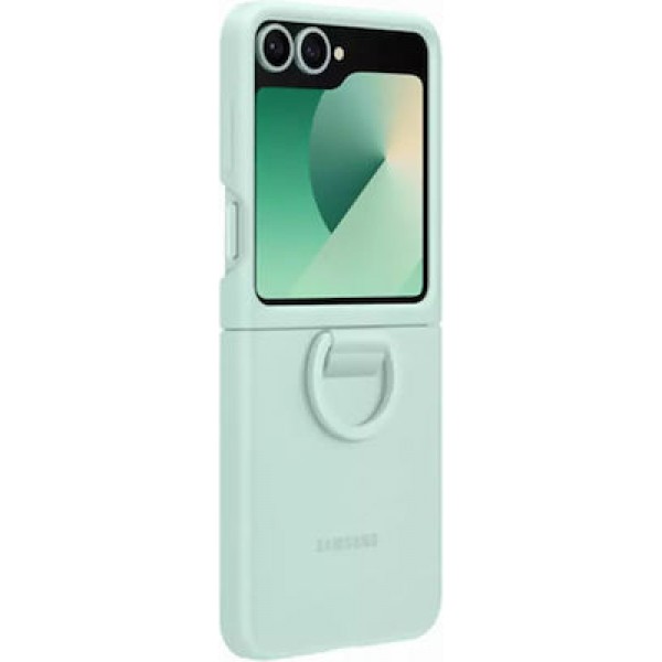 Samsung Silicone Cover with Ring Mint (Z Flip 6)