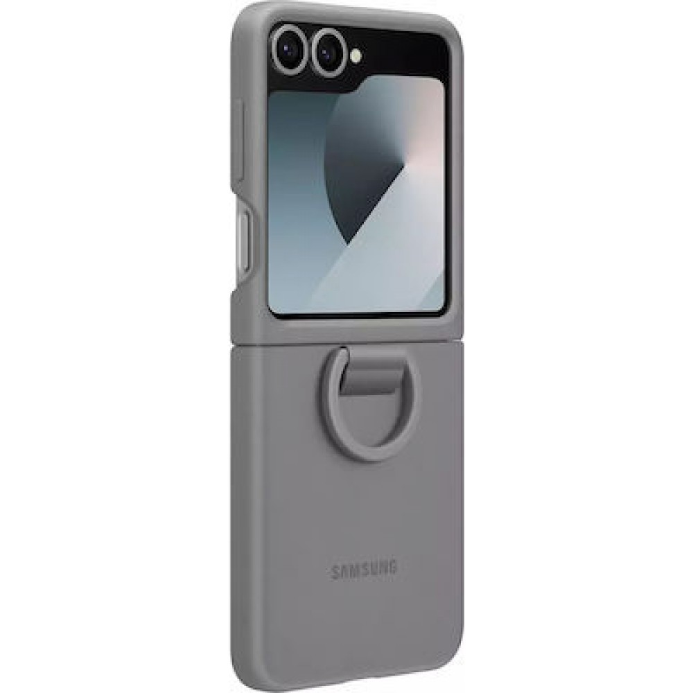 Samsung Silicone Cover with Ring Gray (Z Flip 6)