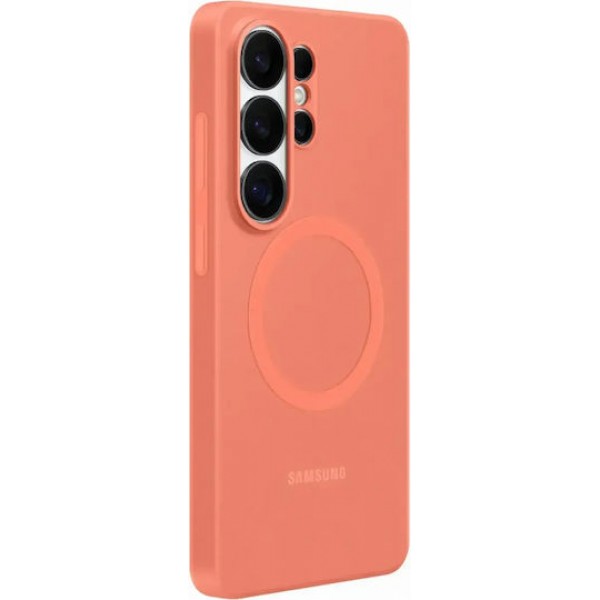 Samsung Silicone Magnet Case Coral Red (Galaxy S26 Ultra)