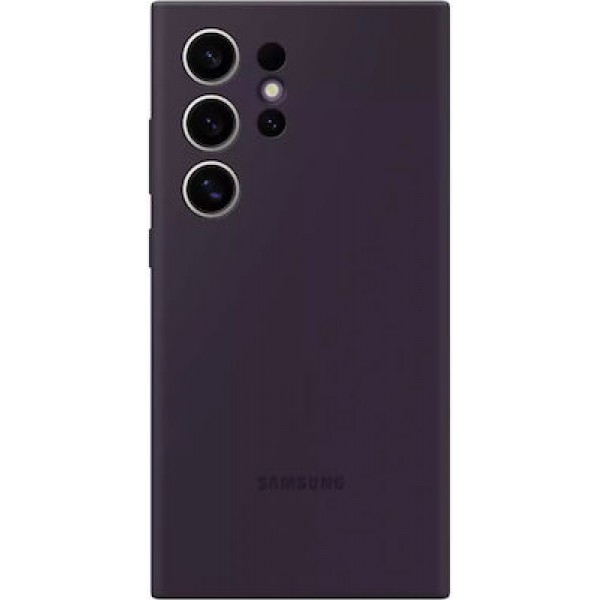 Samsung Silicone Case Dark Violet (Galaxy S24 Ultra)