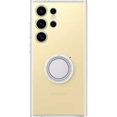 Samsung Silicone Cover with Ring Clear (Galaxy S24 Ultra)