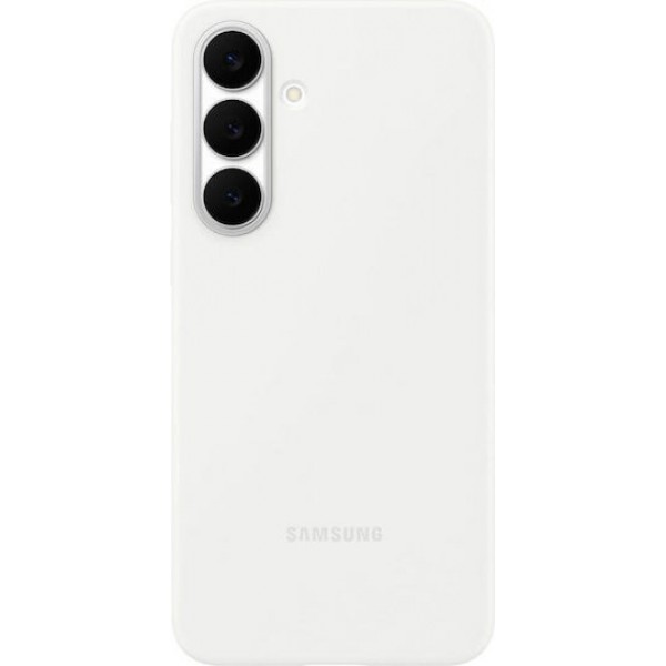 Samsung Silicone Case White (Galaxy S25 FE)