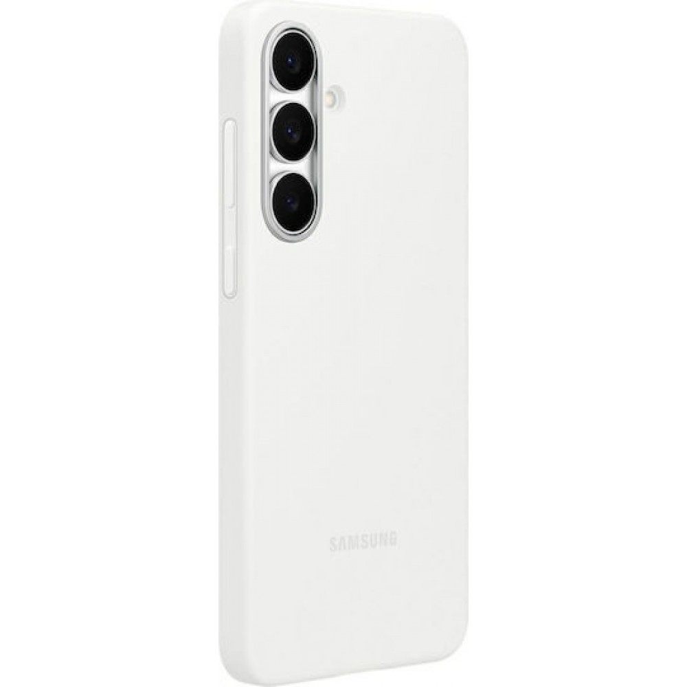 Samsung Silicone Case White (Galaxy S25 FE)