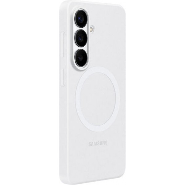 Samsung Silicone Magnet Case White (Galaxy S26)