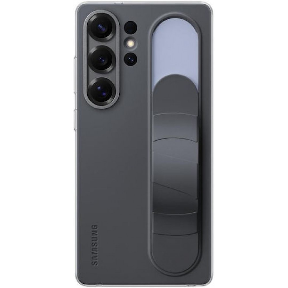 Samsung Standing Grip Back Cover Black (Galaxy s25 ultra)