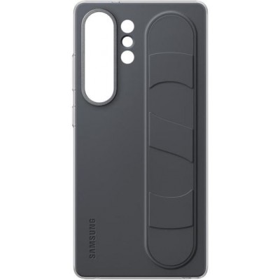 Samsung Standing Grip Back Cover Black (Galaxy s25 ultra)