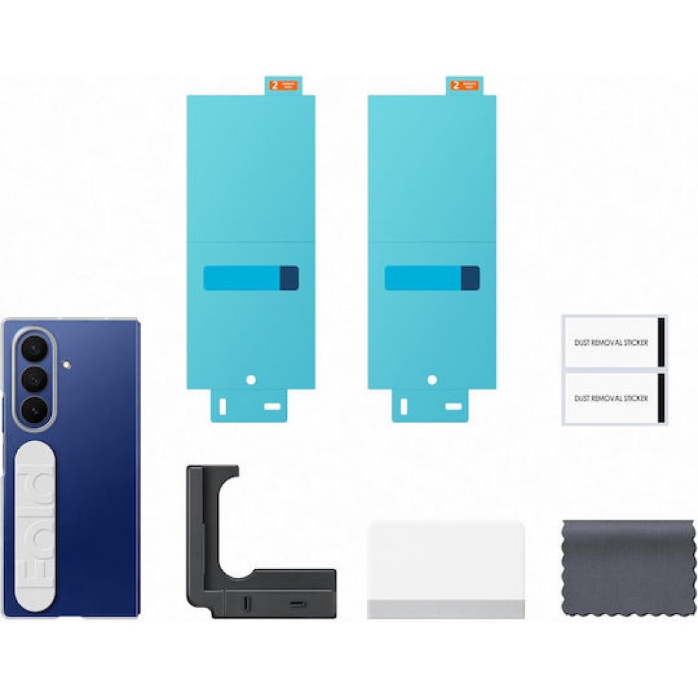 Samsung Standing Grip Back Cover Transparent (Galaxy Z Fold 7)