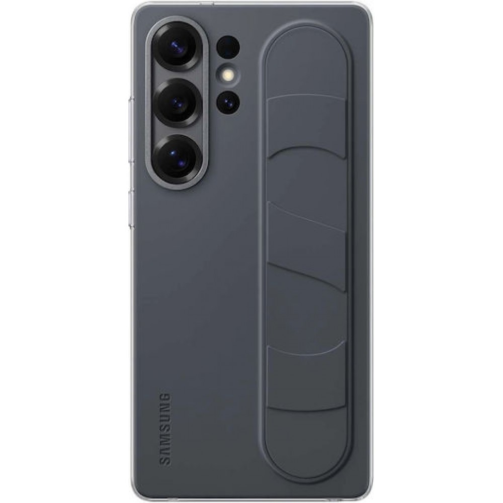 Samsung Standing Grip Back Cover Black (Galaxy s25 ultra)