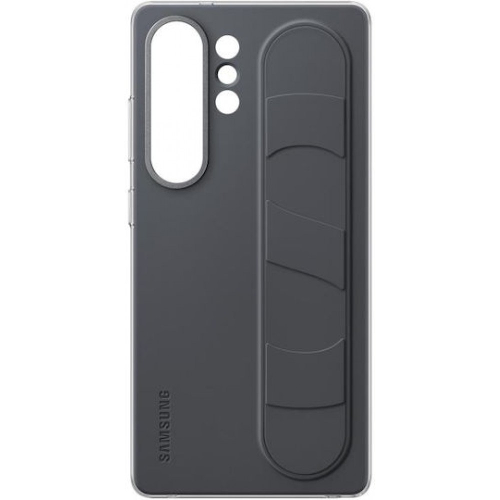 Samsung Standing Grip Back Cover Black (Galaxy s25 ultra)