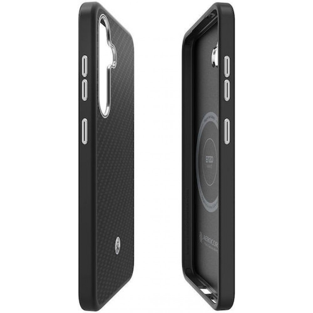 Spigen Enzo Aramid Mag Back Cover Black (Galaxy S25)