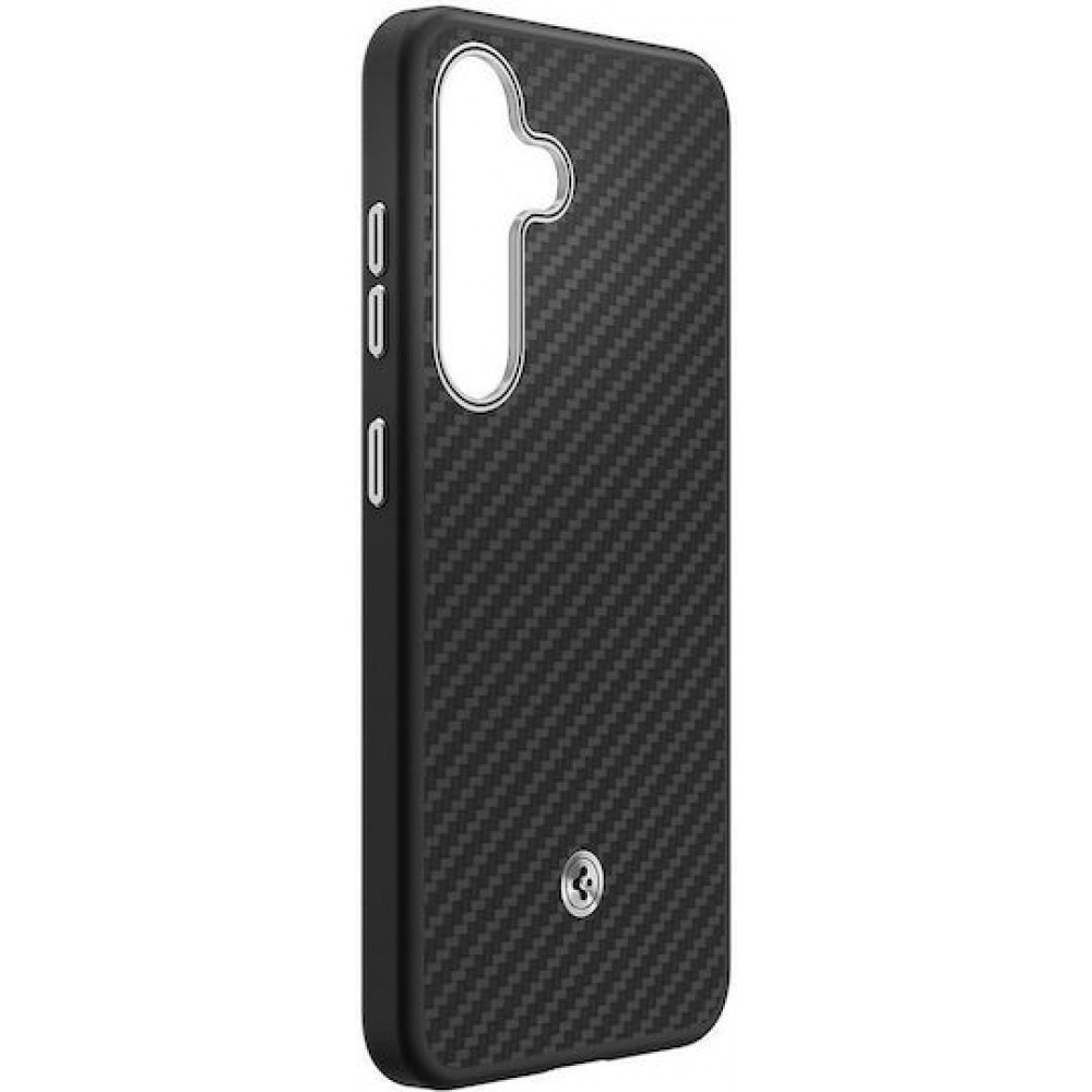 Spigen Enzo Aramid Mag Back Cover Black (Galaxy S25)