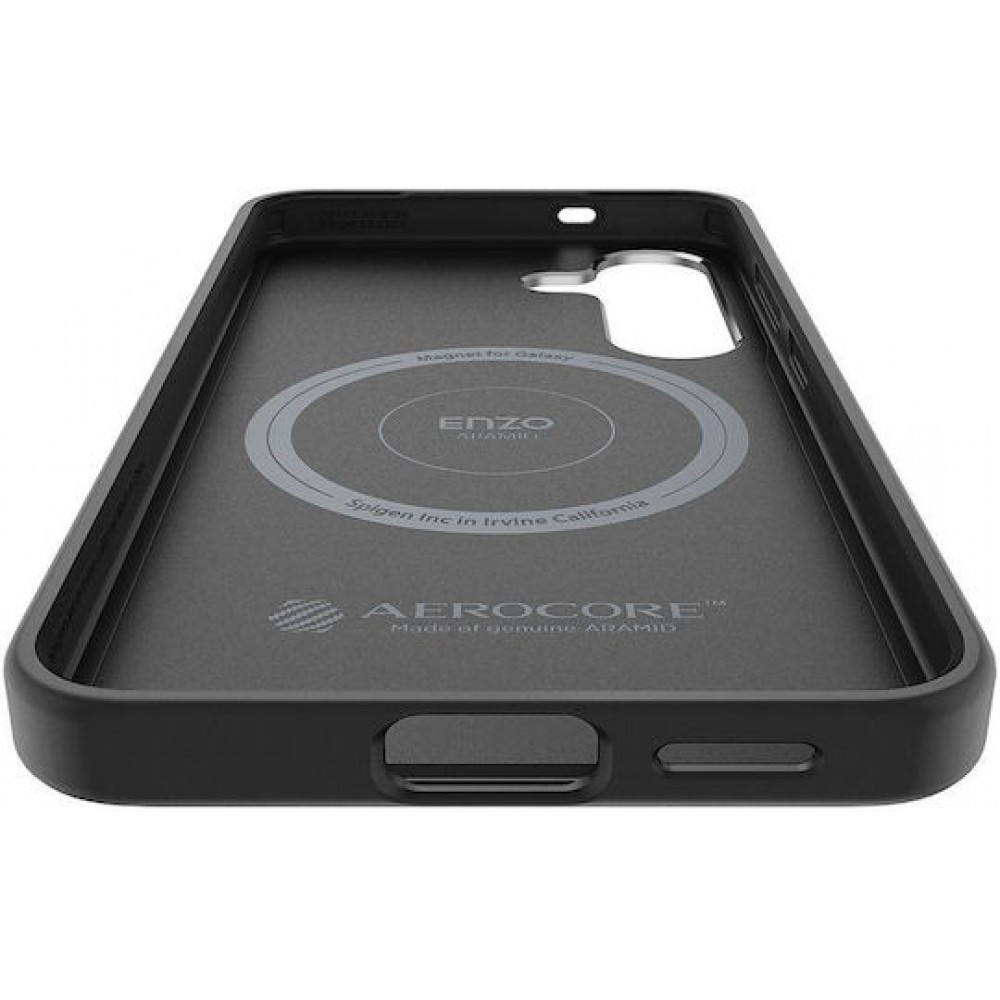 Spigen Enzo Aramid Mag Back Cover Black (Galaxy S25)