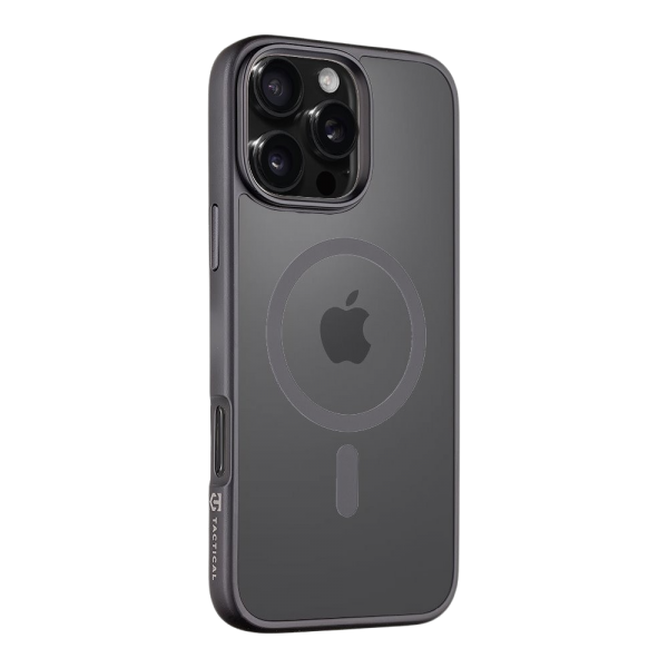 Tactical Magforce Back Cover Asphalt Black (iPhone 16 Pro Max)