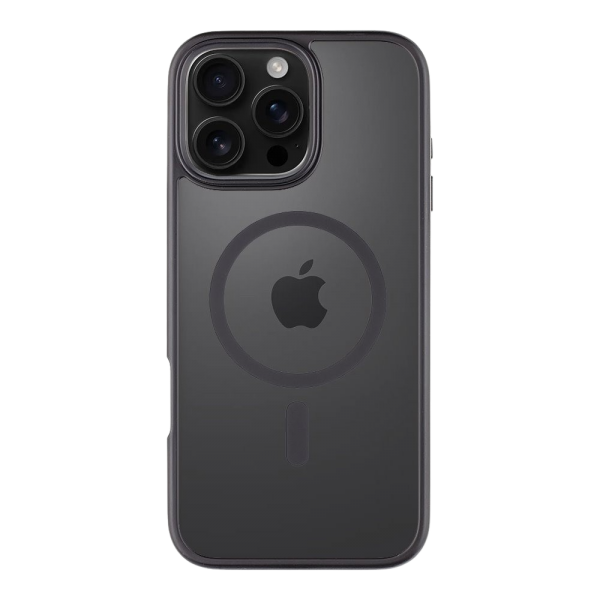 Tactical Magforce Back Cover Asphalt Black (iPhone 16 Pro Max)