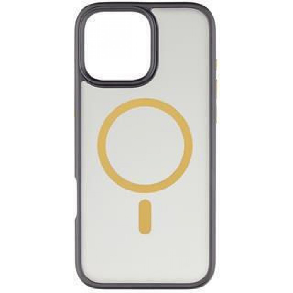 Tactical Magforce Back Cover Black/Yellow (iPhone 16 Pro Max)