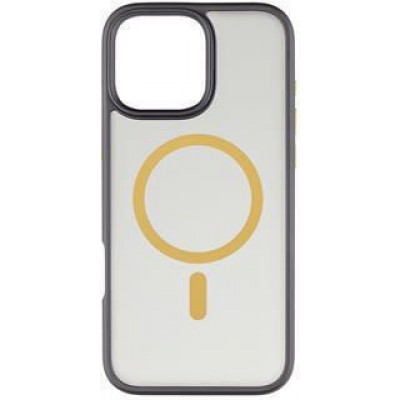 Tactical Magforce Back Cover Black/Yellow (iPhone 16 Pro Max)