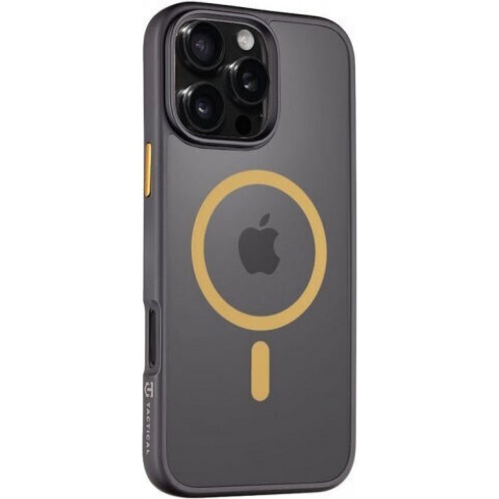 Tactical Magforce Back Cover Black/Yellow (iPhone 16 Pro Max)