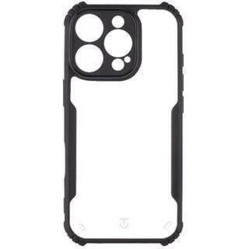 Tactical Quantum Stealth Cover Black/Clear (iPhone 16 Pro)