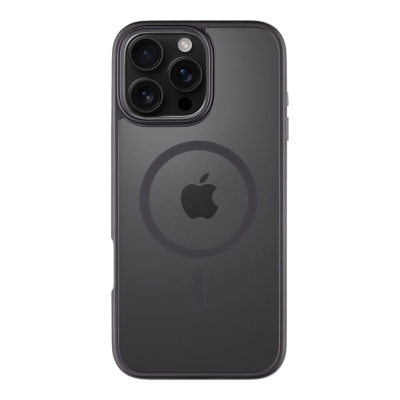 Tactical Magforce Back Cover Asphalt Black (iPhone 16 Pro Max)