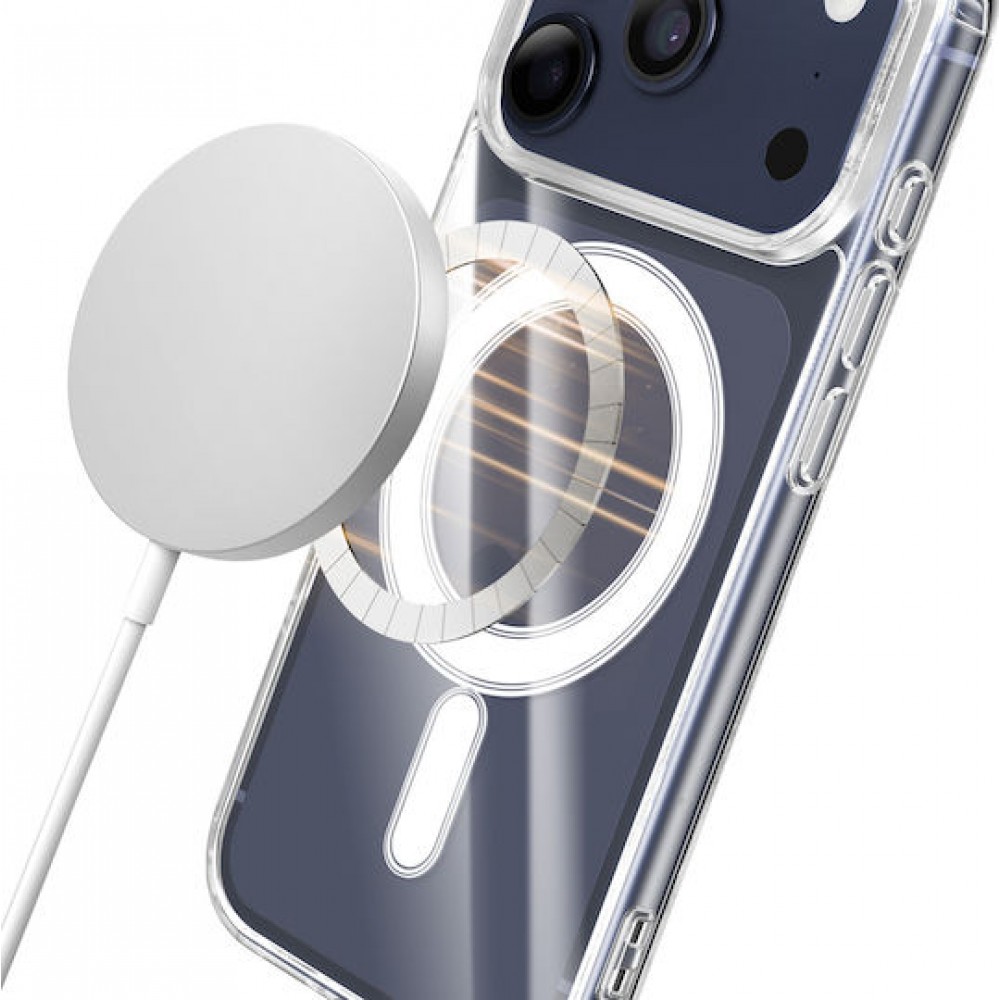 Tactical Magforce Back Cover Transparent (iPhone 17 Pro Max/ iPhone 18 Pro Max)