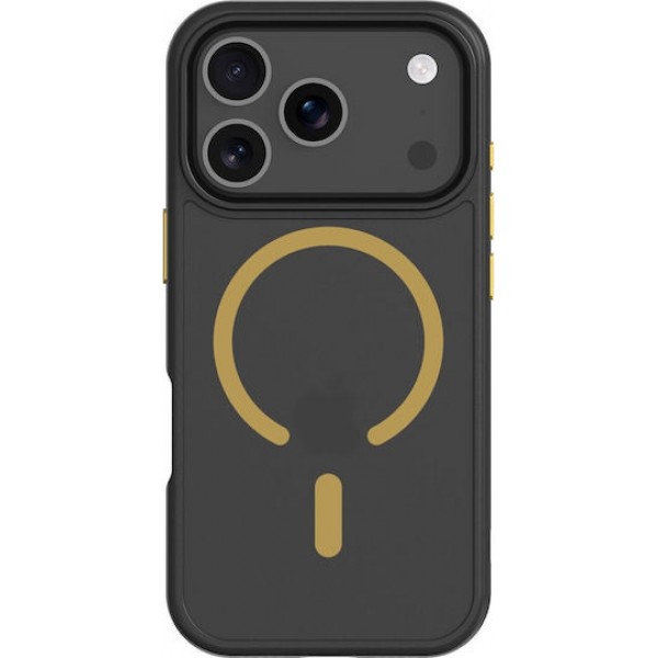 Tactical Magforce Back Cover Black/Yellow (iPhone 17 Pro Max/ iPhone 18 Pro Max)