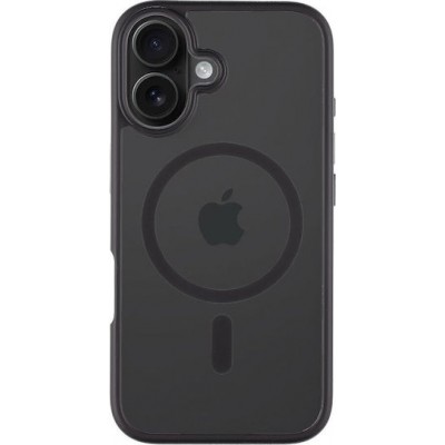 Tactical Magforce Back Cover Asphalt Black (iPhone 16)