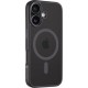 Tactical Magforce Back Cover Asphalt Black (iPhone 16)