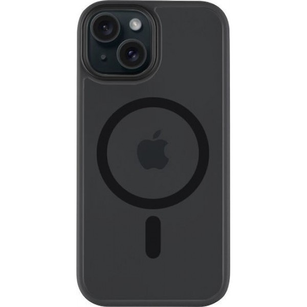 Tactical Magforce Back Cover Asphalt Black (iPhone 15)